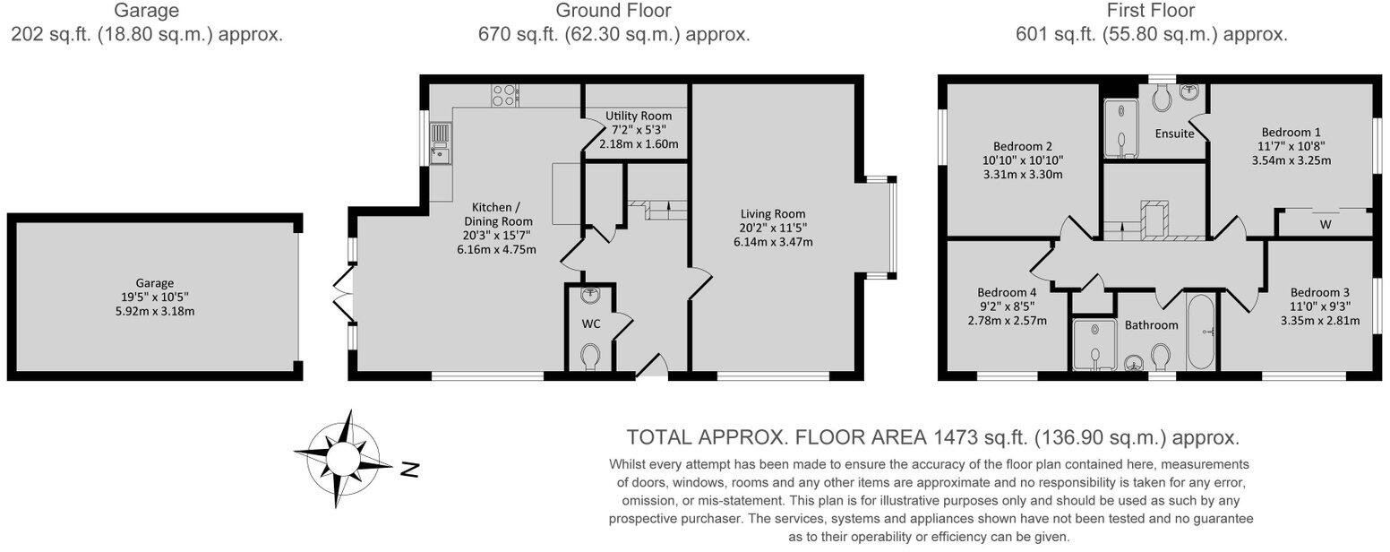 Lunnun Road, Banbury OX16 1JH floorplan