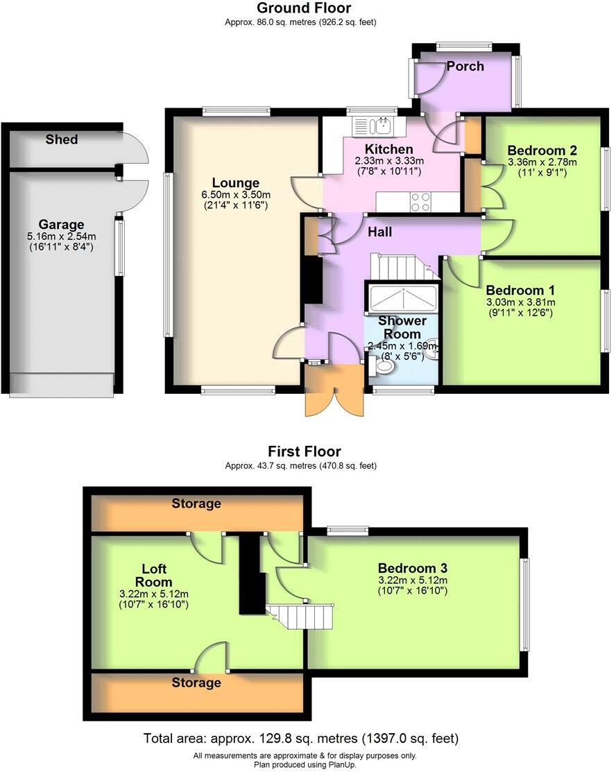 Limekiln Bank, St. Georges, Telford, Shropshire, TF2 floorplan