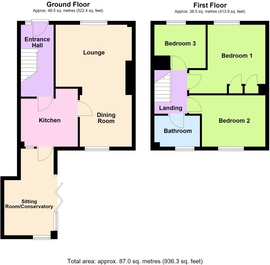 Staveley Road, Melton Mowbray floorplan