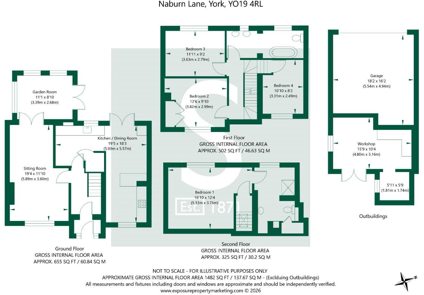 Naburn Lane, Fulford, York floorplan