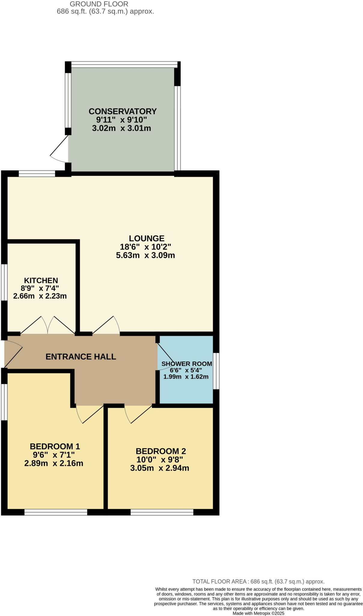 Kirklands, Harwood, Bolton, BL2 floorplan