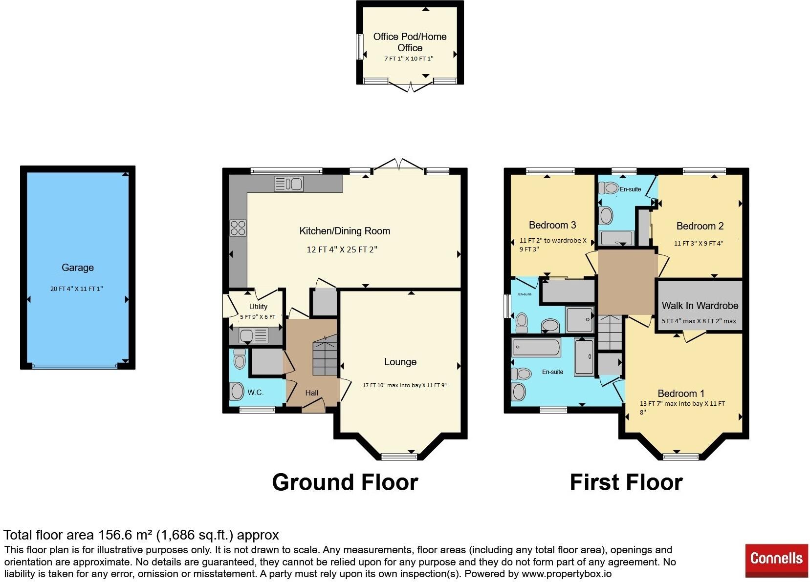 Oaktree Drive, Warwick floorplan