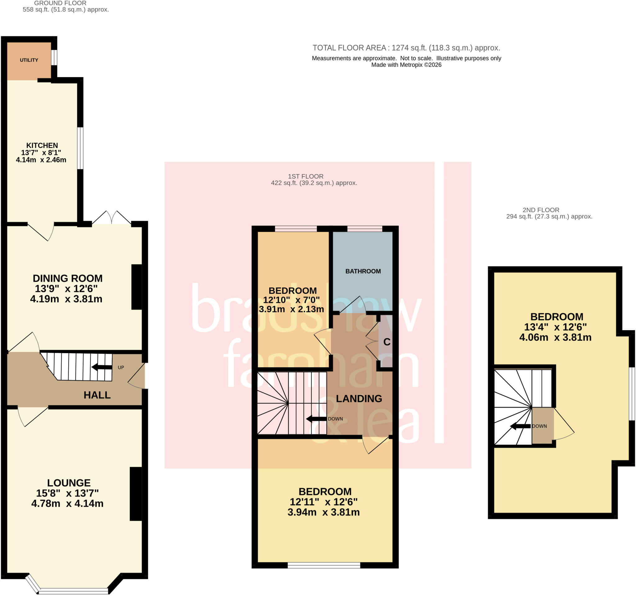 8, Princess Road floorplan
