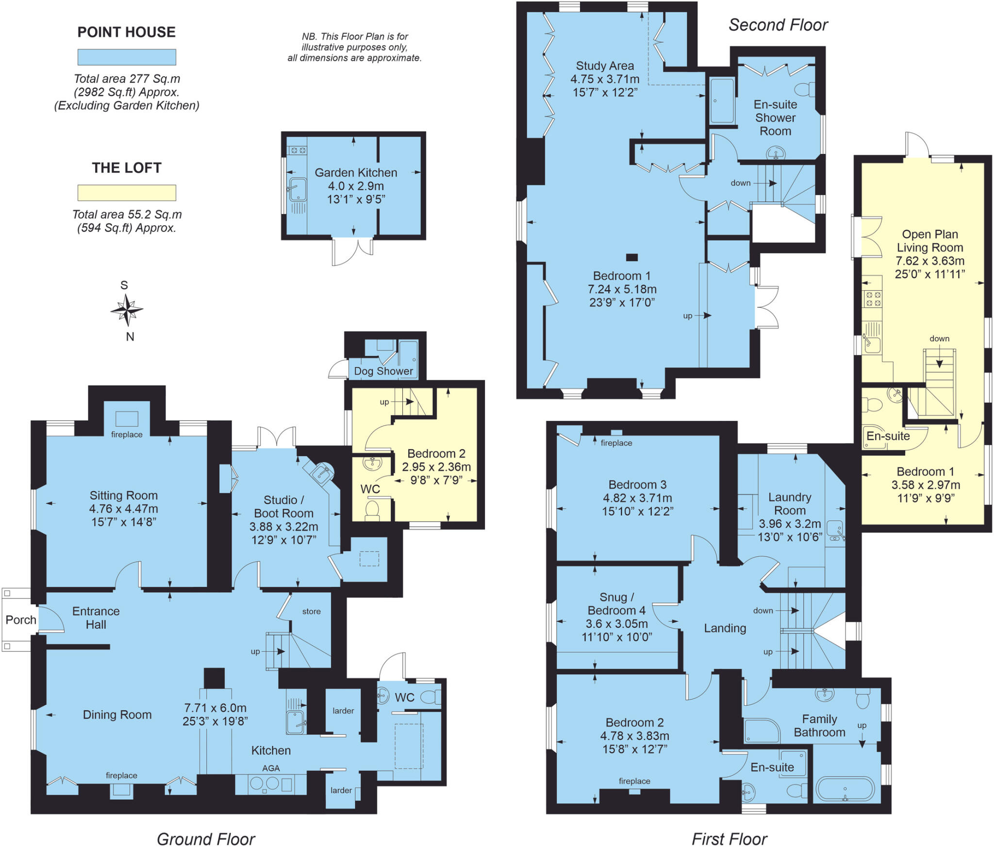 Point House, Noss Mayo, Noss Mayo, Plymouth, Devon floorplan
