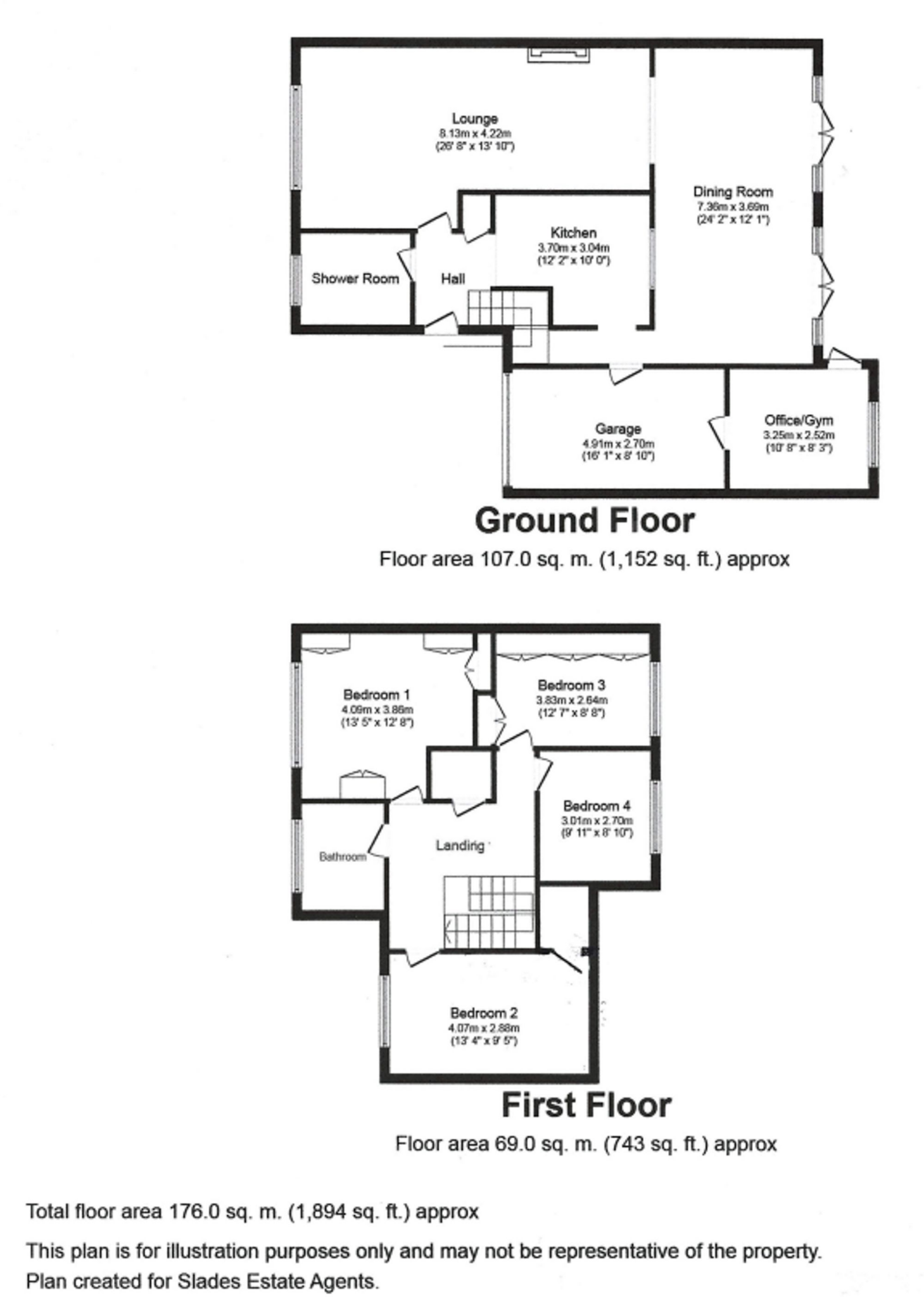 Foxleys, Carpenders Park, Watford, WD19 floorplan