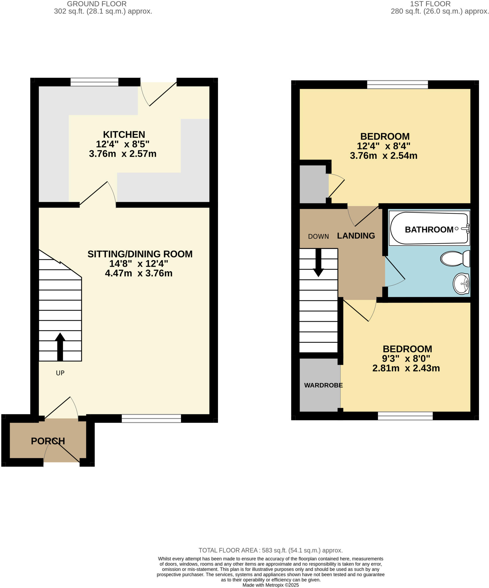 Roscoff Close, Torrington, Devon, EX38 floorplan
