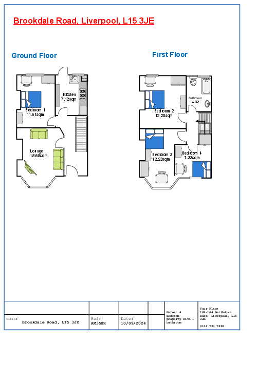 Brookdale Road, Liverpool floorplan