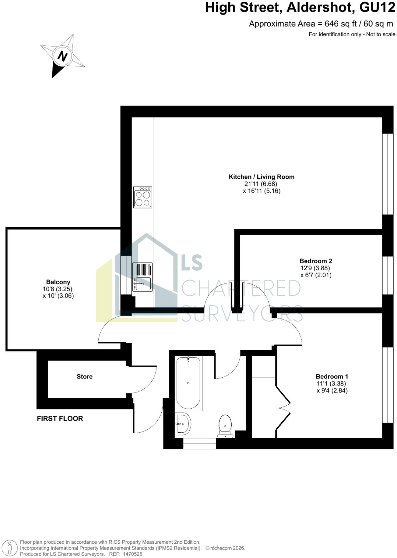High Street, Aldershot, GU12 4LT floorplan