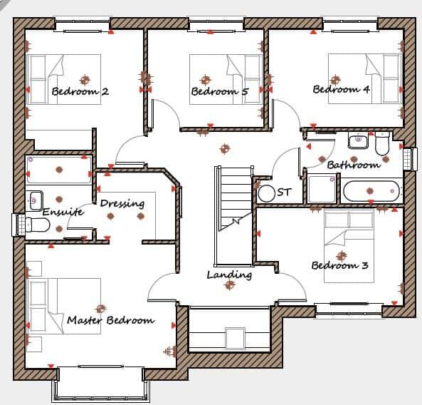 121 Harvest Road,
Market Harborough,
Leicestershire,
LE16 7BX floorplan