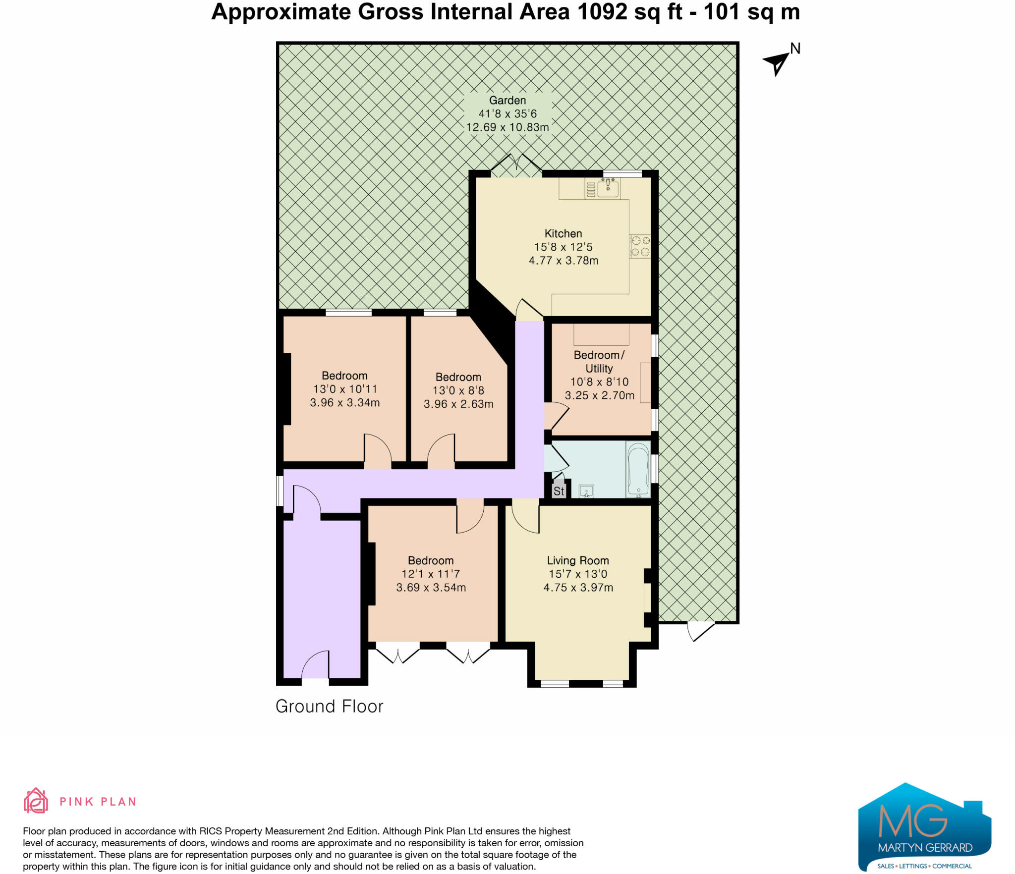 Hurst Road, London, N21 floorplan