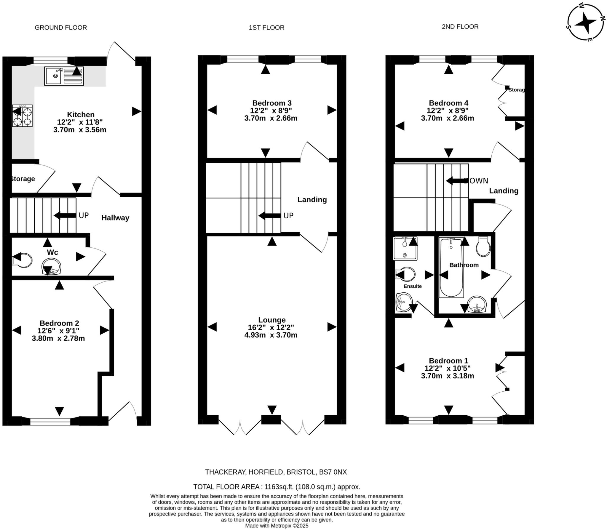 Thackeray, Horfield, Bristol floorplan