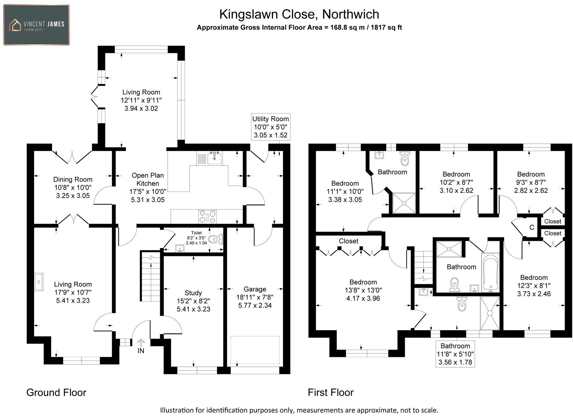 Kingslawn Close, Northwich, CW9 floorplan