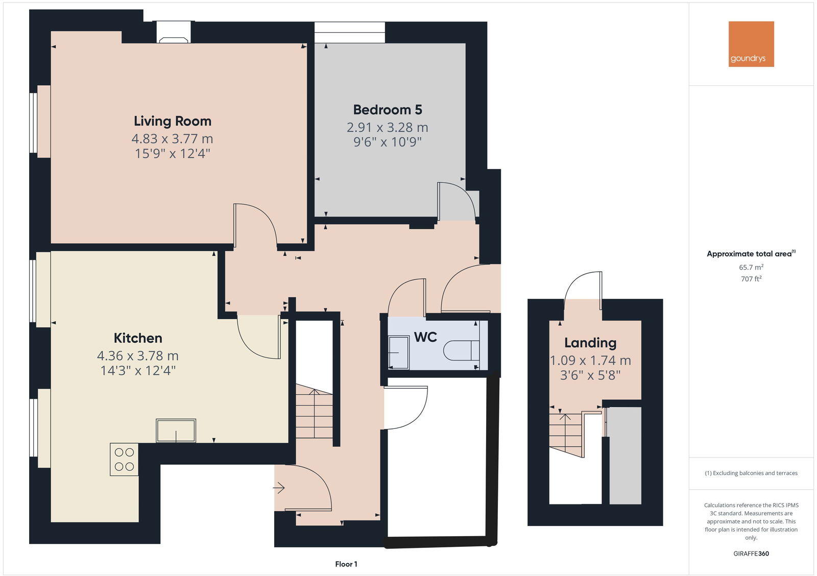 Fore Street, Polperro, Looe, Cornwall, PL13 2QR floorplan