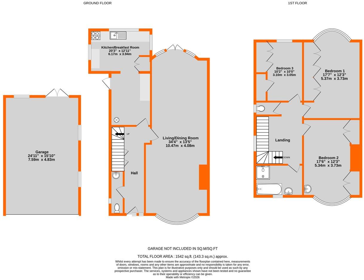 The Avenue, West Wickham, BR4 floorplan
