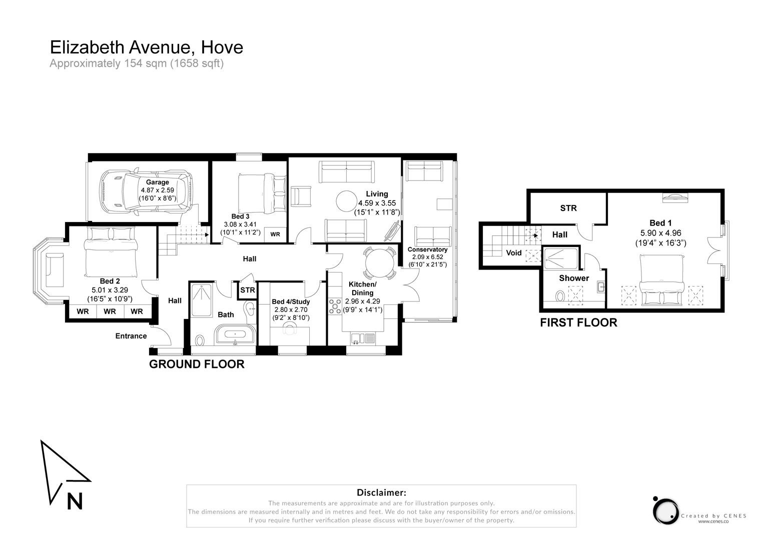 Elizabeth Avenue, Hove floorplan
