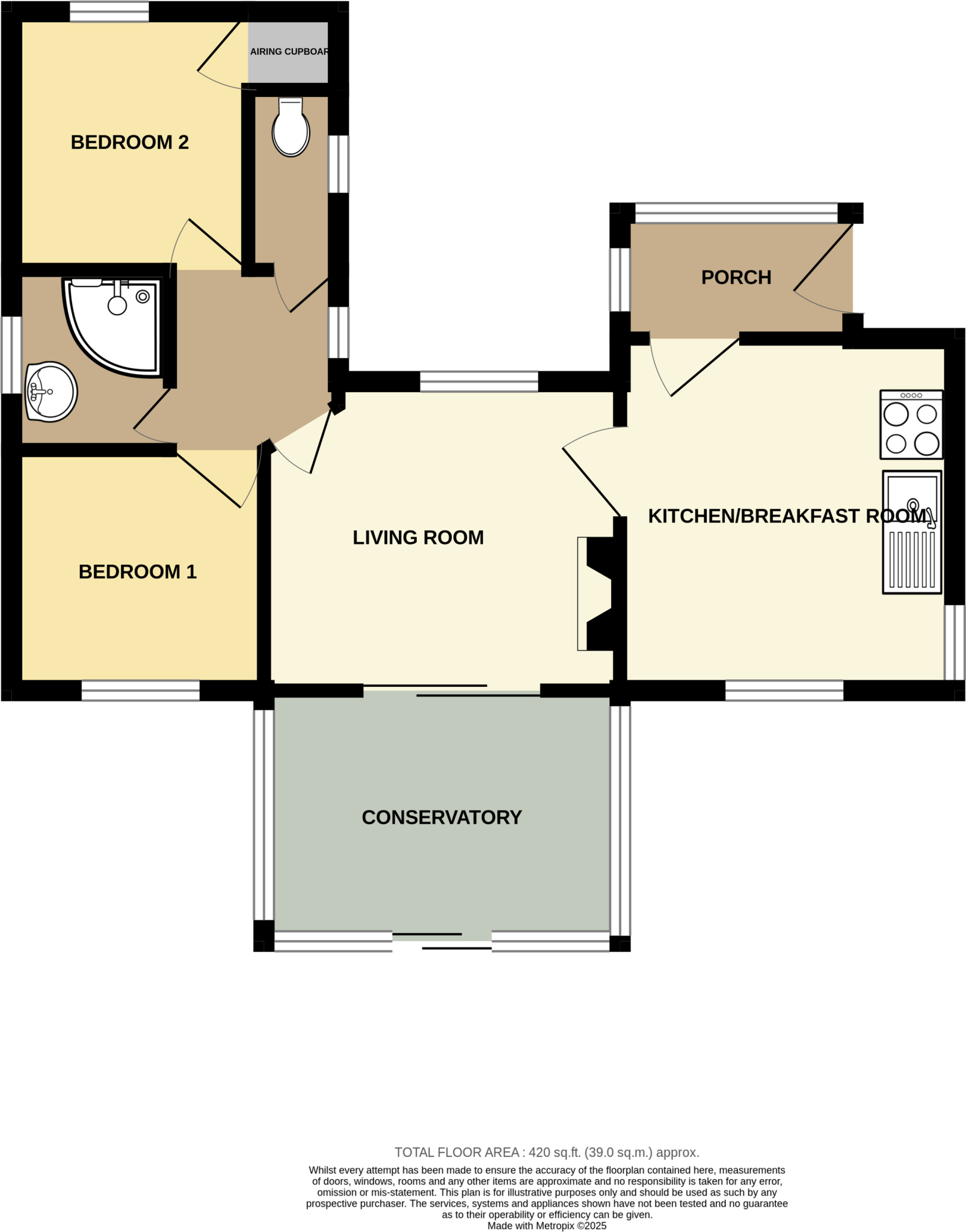 The Esplanade, Scratby, Great Yarmouth floorplan