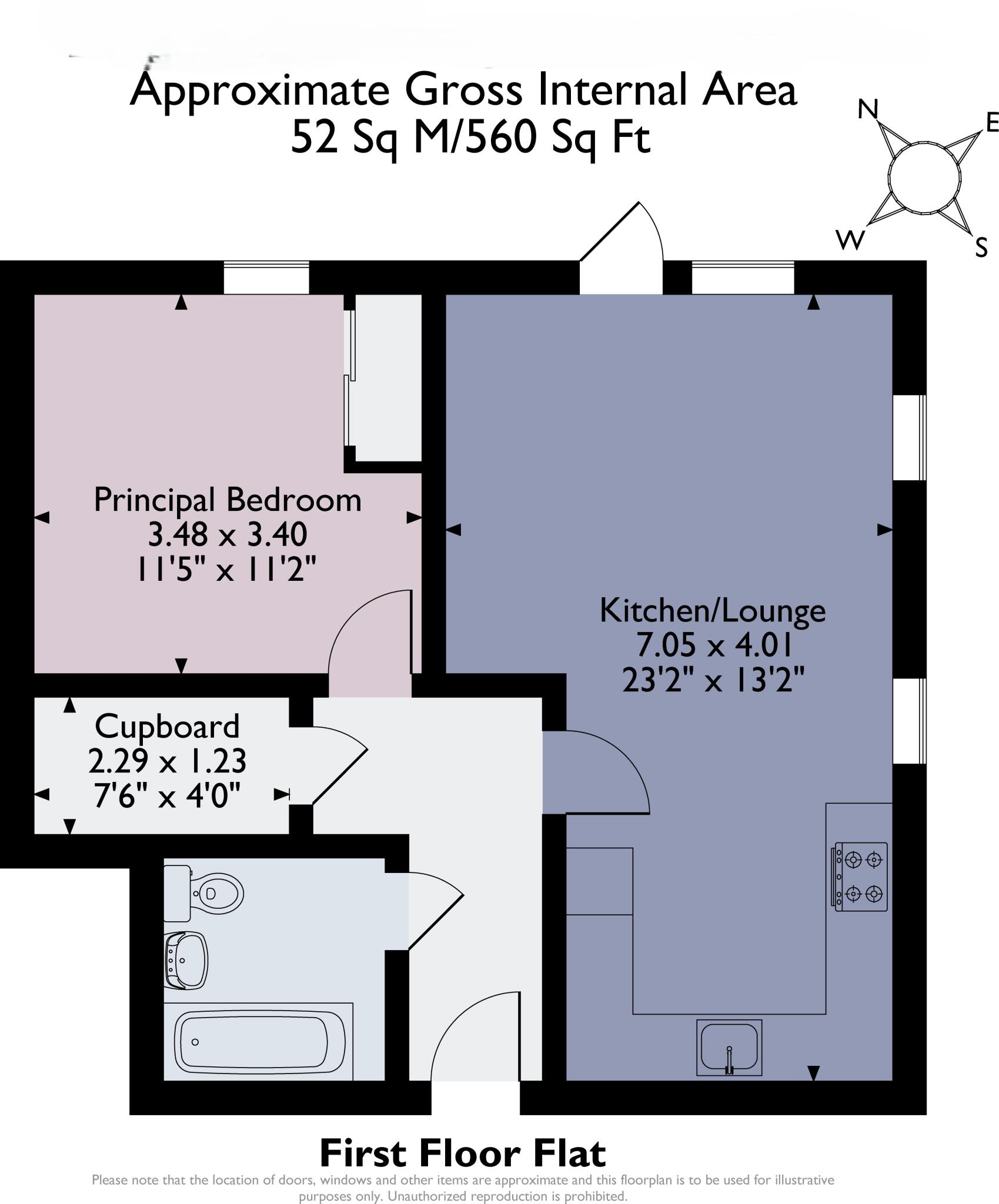 De Bruyne Street, Cambridge, Cambridgeshire, CB5 floorplan