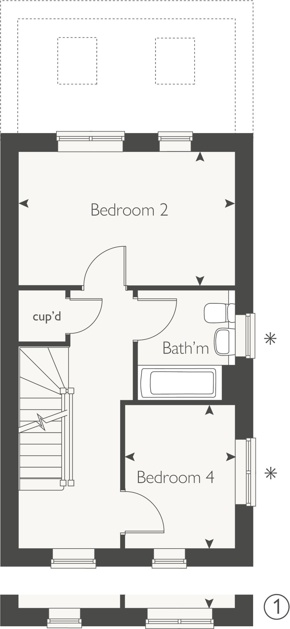 Eastbridge Avenue, Burgess Hill, 
RH15 8QZ floorplan