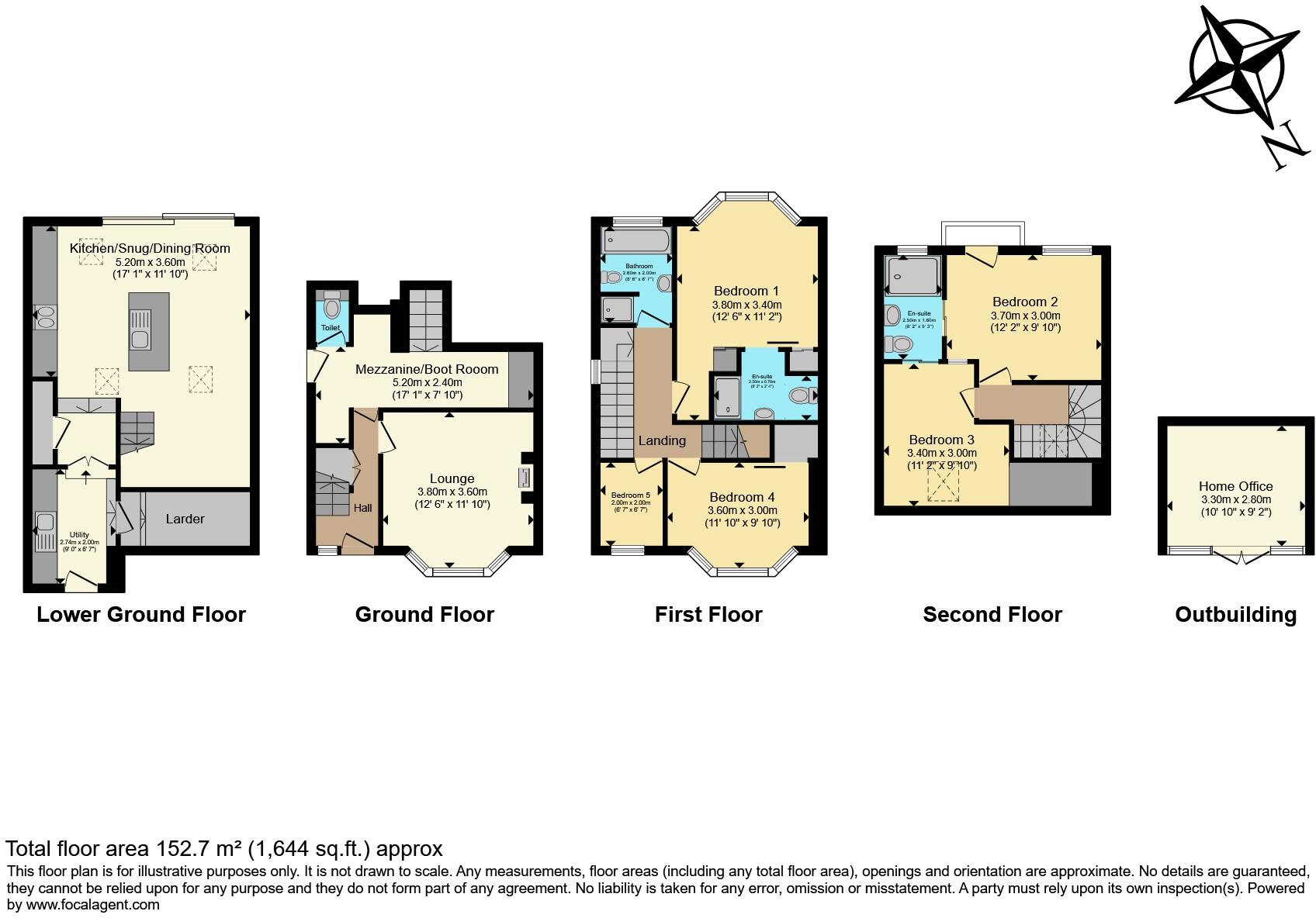 Stainburn Road, Leeds, LS17 floorplan