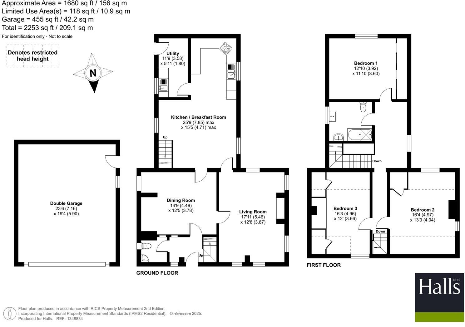 Newnes, Nr Ellesmere. floorplan