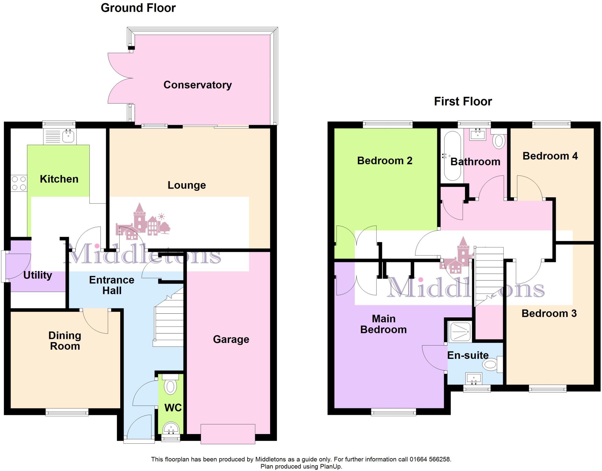 Lancers Drive, Melton Mowbray floorplan