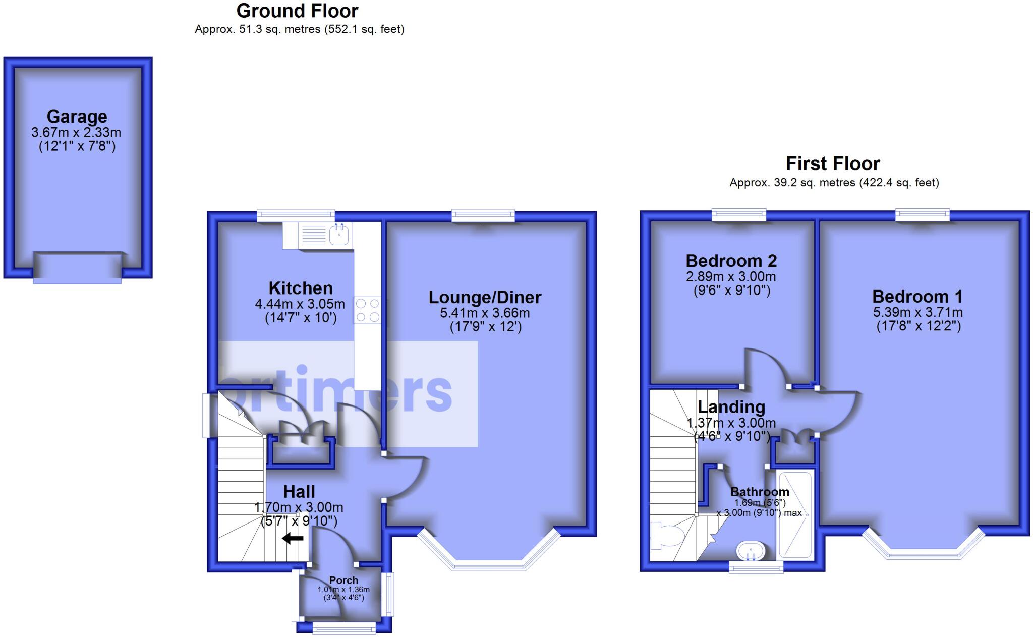 Ramsgreave Drive, Blackburn, Lancashire, BB1 floorplan