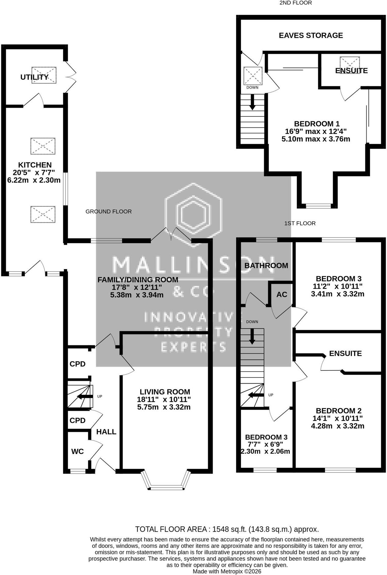 Roebuck Ridge, Jump, Barnsley, S74 0LU floorplan