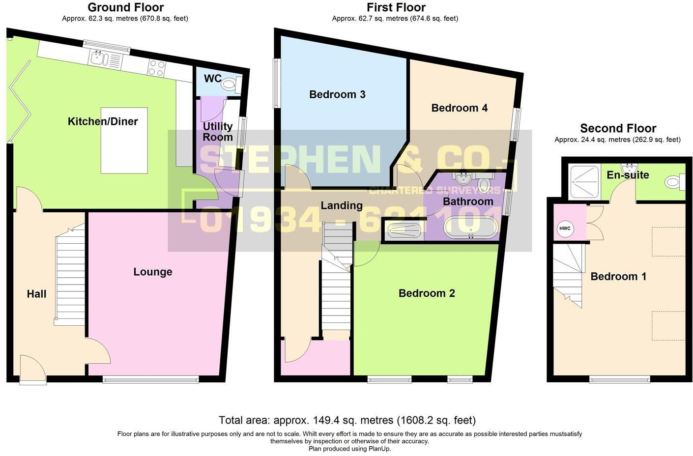Westfield Close, Uphill, Weston-Super-Mare floorplan