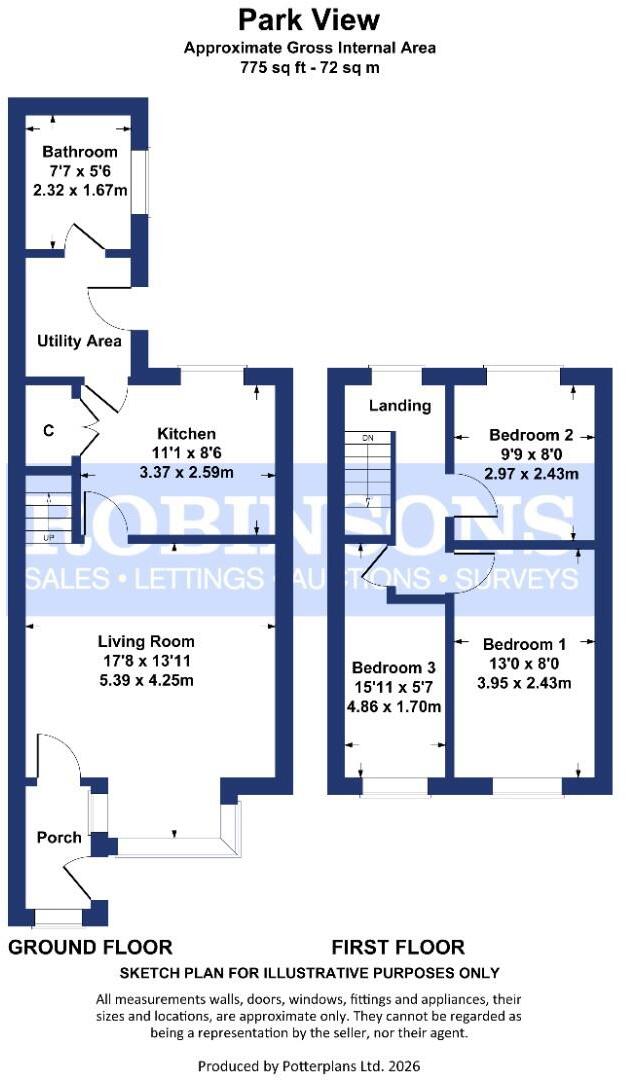 Park View, Langley Moor, Durham floorplan