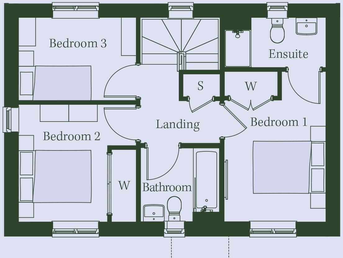 Bret Road, St Neots, Cambridgeshire floorplan