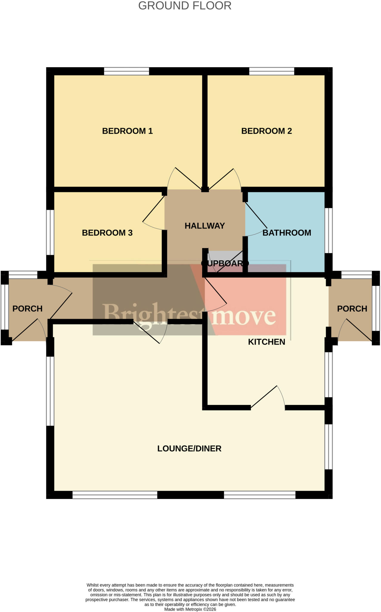 Conifer Way, Oaktree Park floorplan
