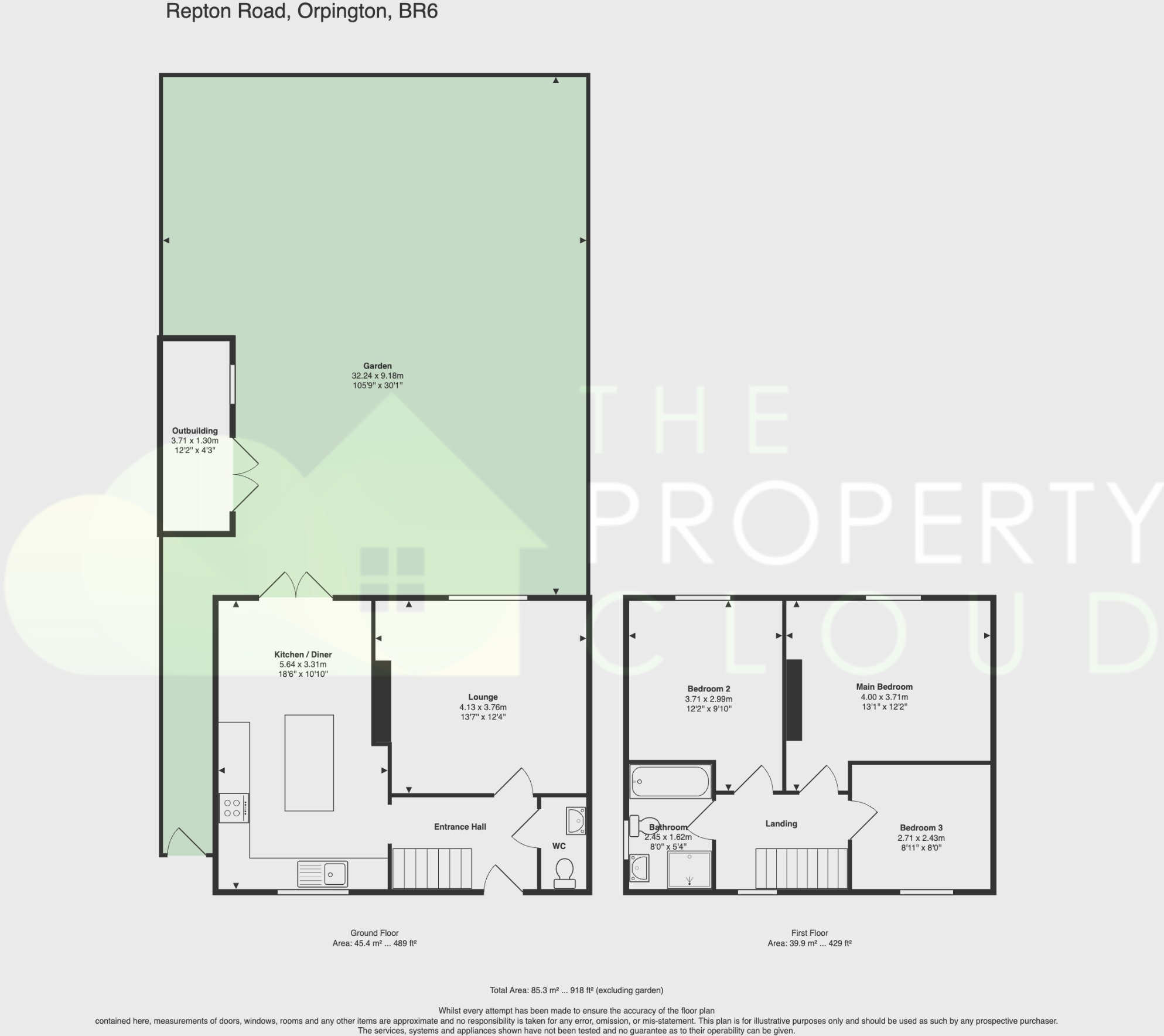 Repton Road, Orpington, Kent, BR6 floorplan