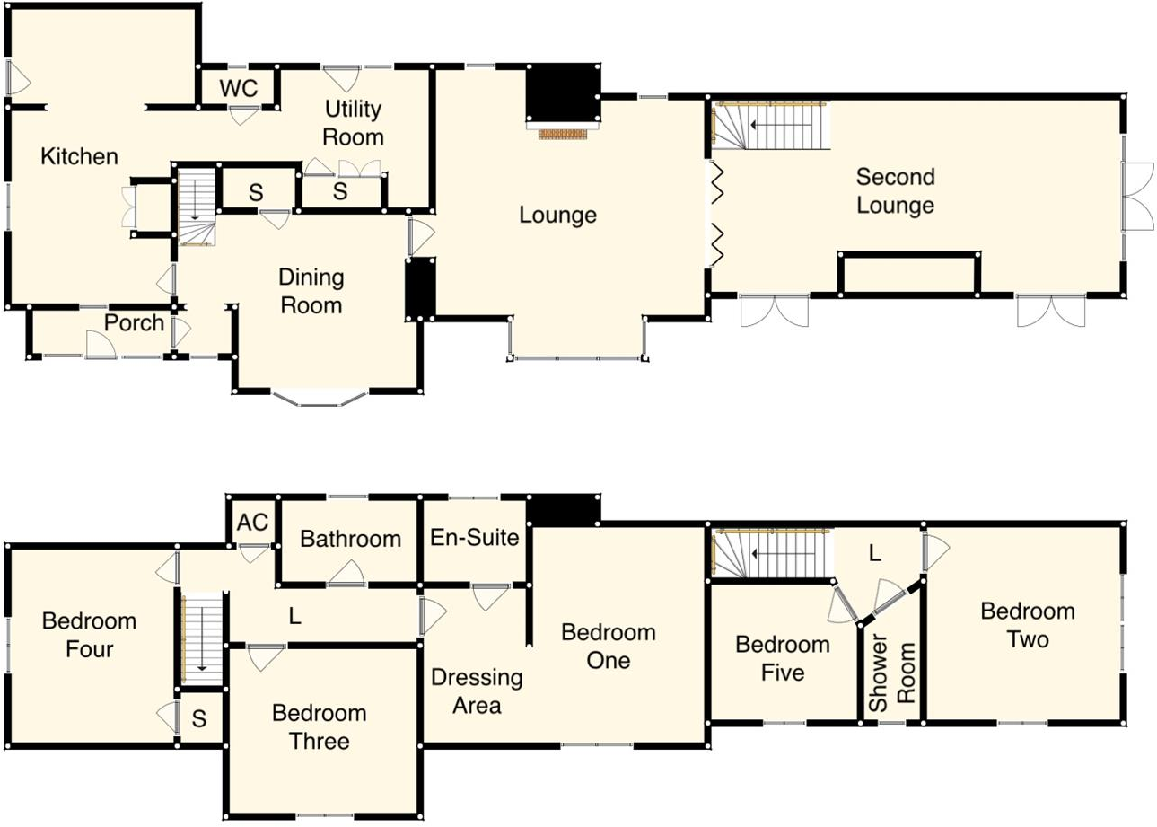 Grange Avenue, Rearsby, Leicestershire floorplan