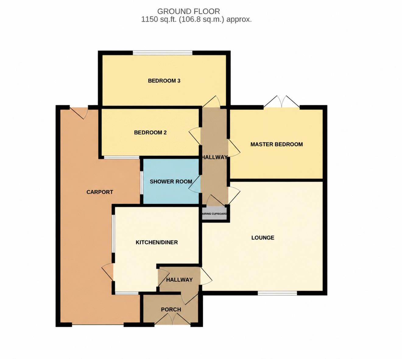 Springhill Road, Burntwood, WS7 4UJ floorplan