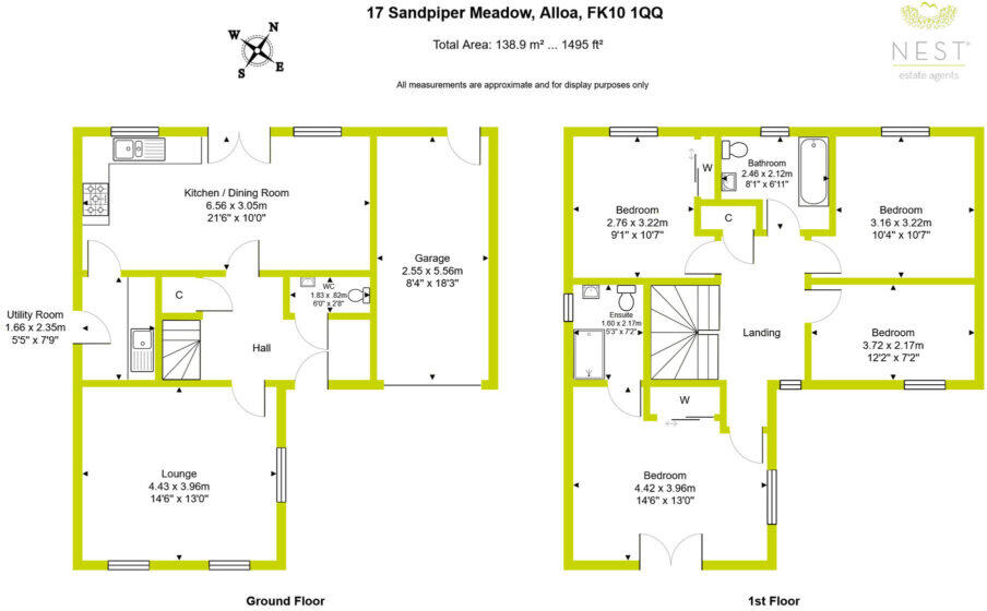 Sandpiper Meadow, Alloa floorplan