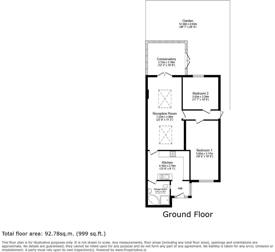Old Maidstone Road, Sidcup, DA14 floorplan
