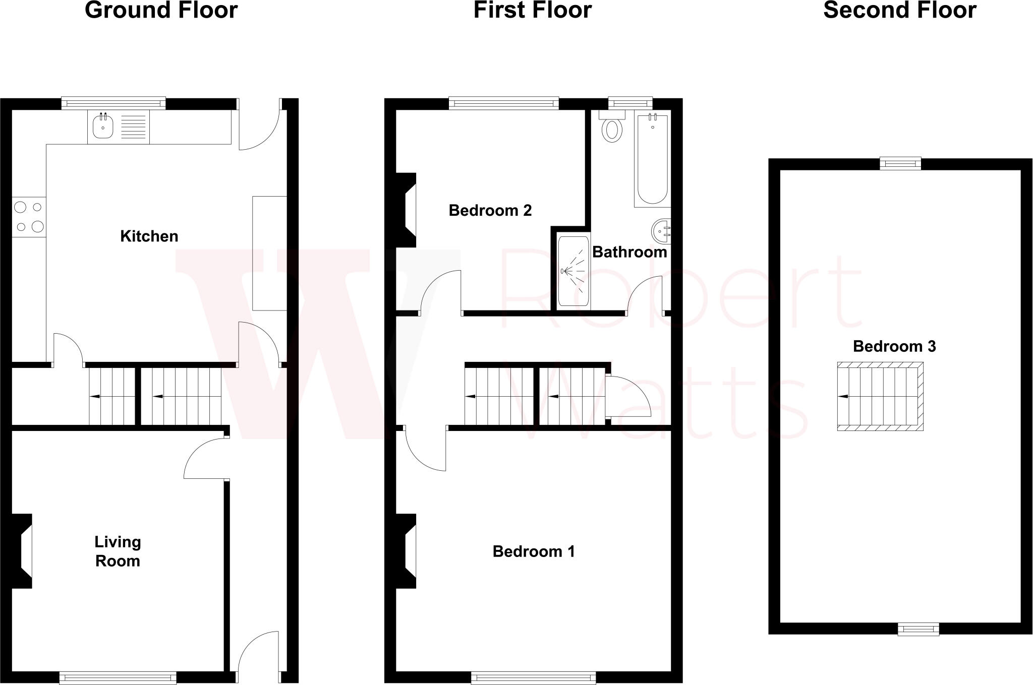 Joseph Street, Holme Lane, Bradford, West Yorkshire, BD4 floorplan