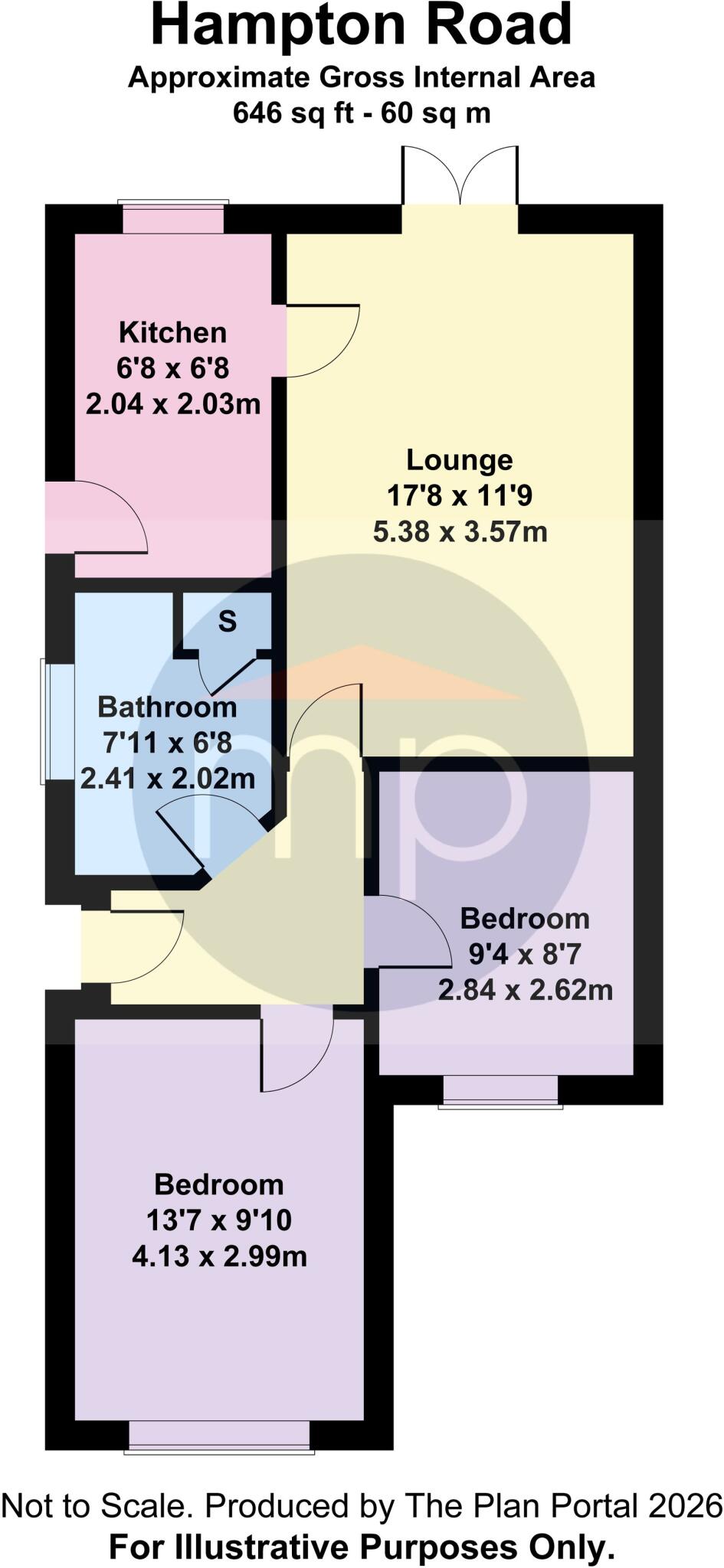 Hampton Close, Nunthorpe, TS7 floorplan