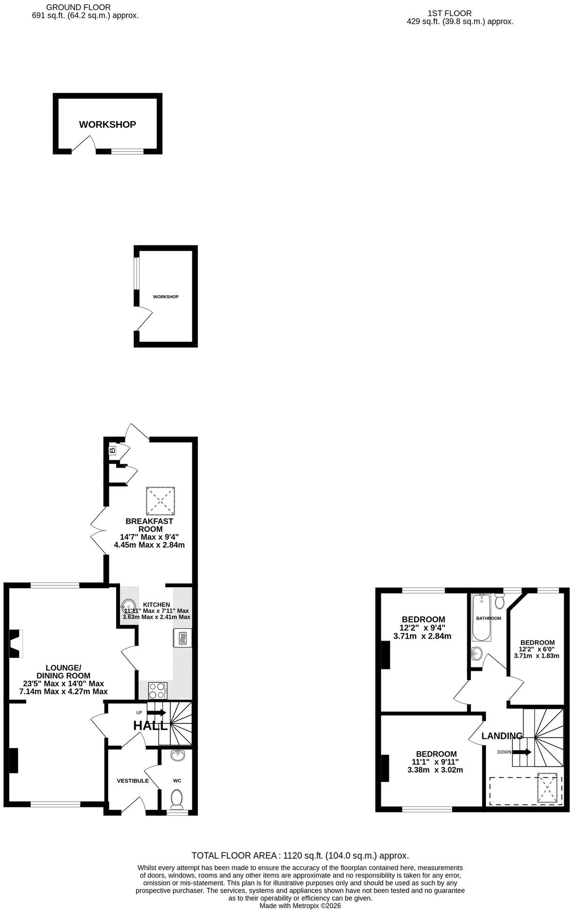 Merriman Road, Street floorplan