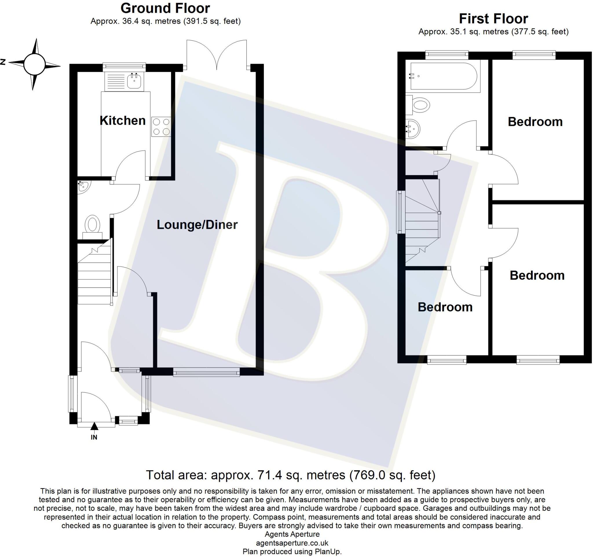 Spring Close, Dagenham, RM8 floorplan
