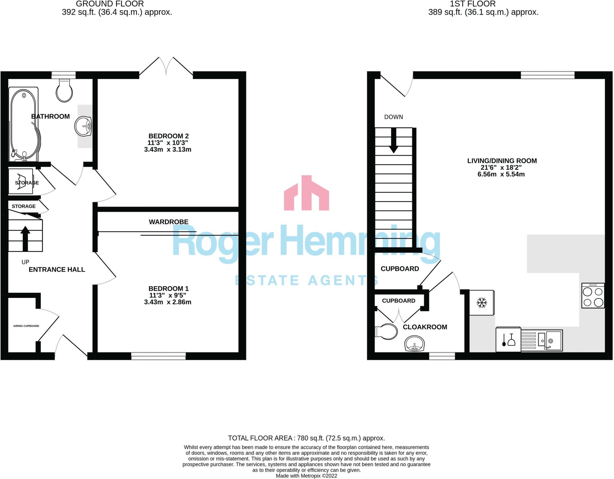 Court View, Dunkeswell floorplan