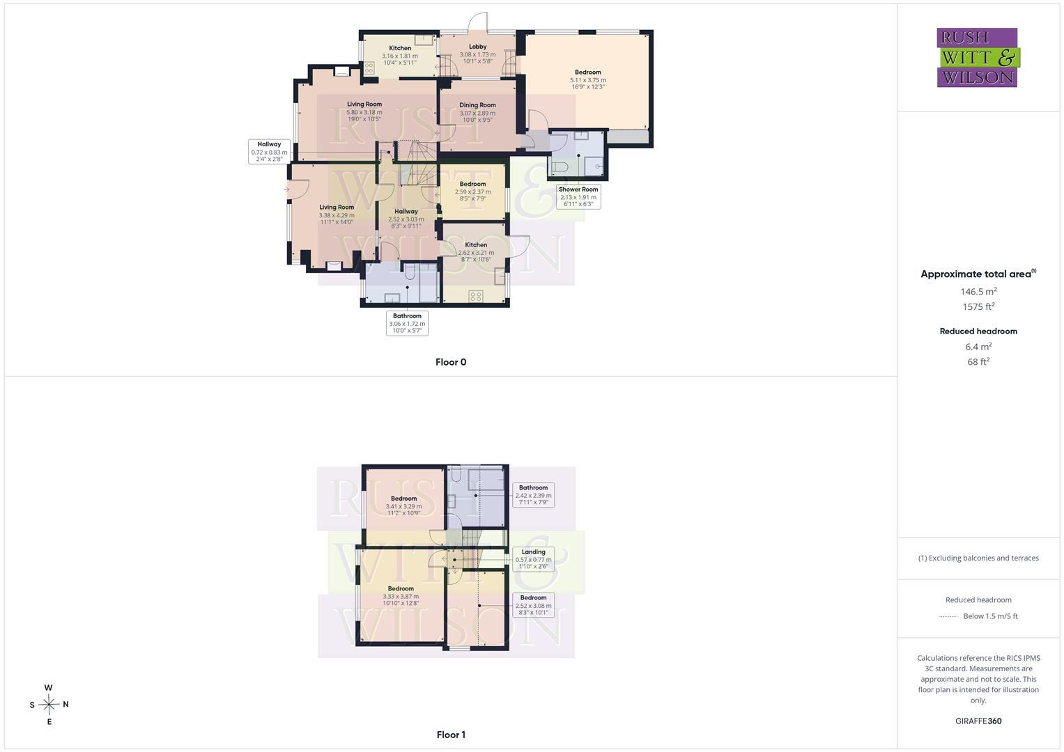 Butchers Lane, Three Oaks, Guestling floorplan