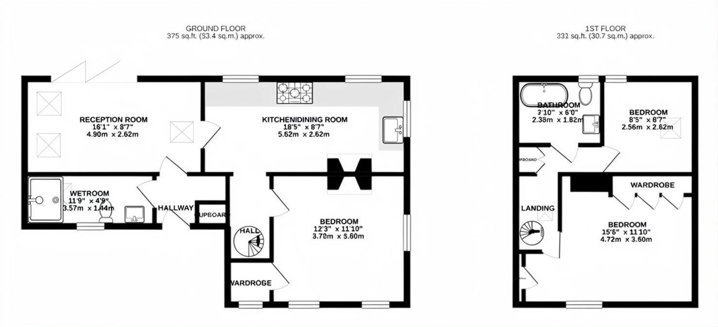 1 Rose Lodge Abbey Road, Dentons Green, St. Helens, Merseyside, WA10 6JU floorplan