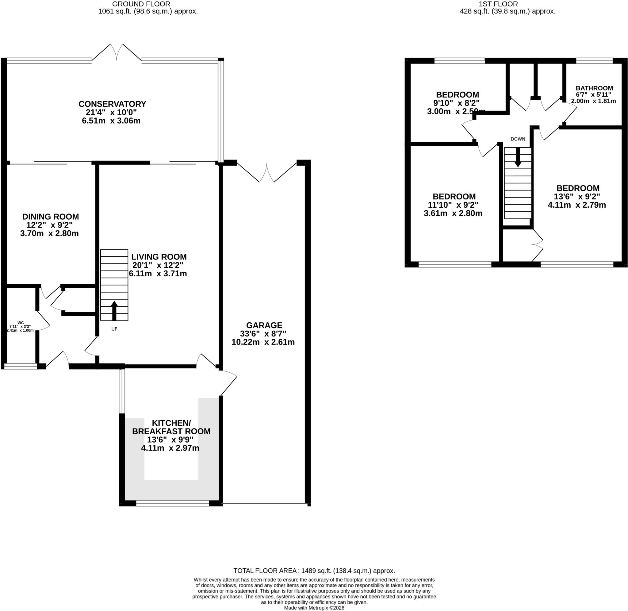 Lowther Road, Dunstable, Bedfordshire, LU6 floorplan