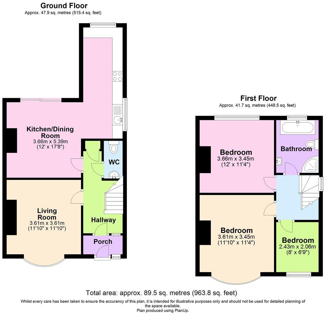 Penrhyn Road, Lancaster floorplan