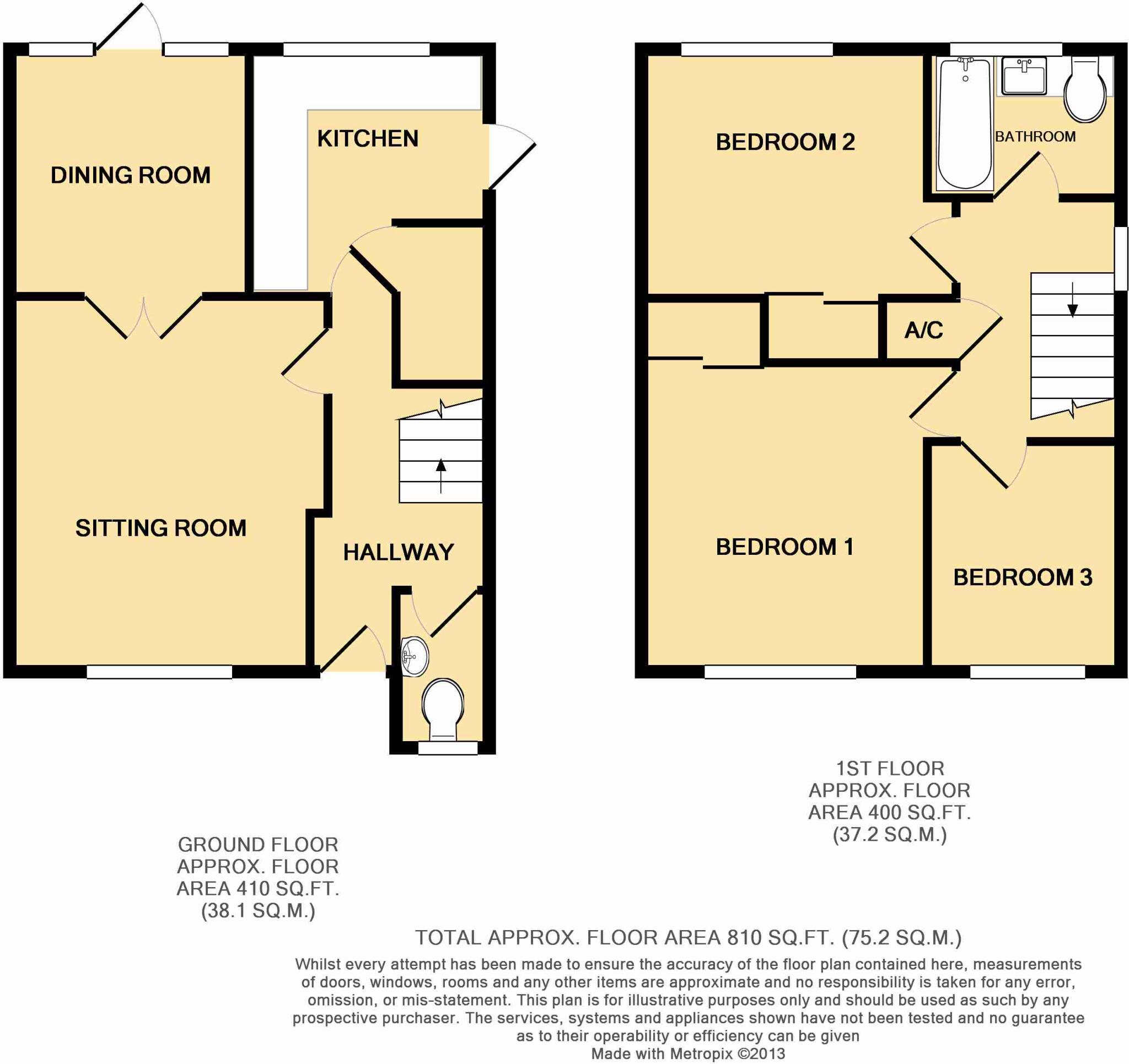 Hodder Close Valley Park Chandlers Ford floorplan