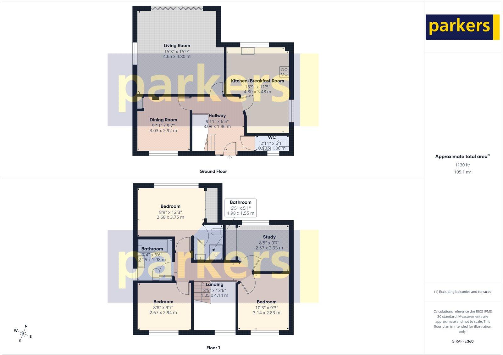 Church Road, Earley, Reading, Berkshire, RG6 floorplan
