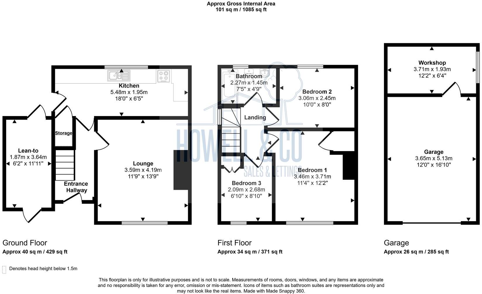 Kingsway South, Latchford, Warrington floorplan