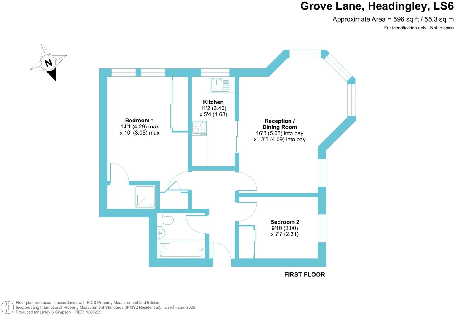 Bridgewater Court, Grove Lane, Headingley, Leeds, LS6 floorplan