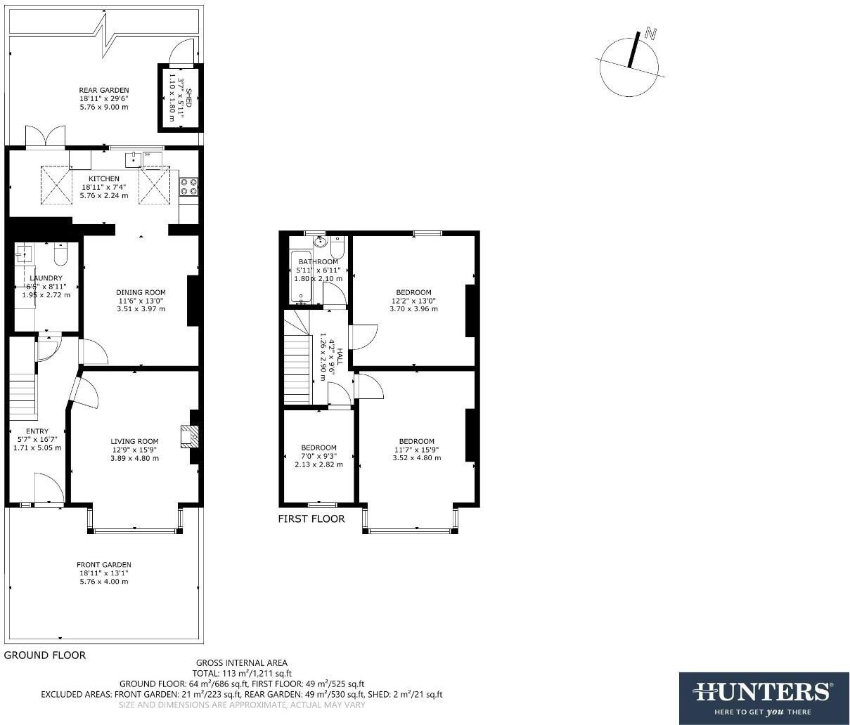 Wellington Avenue, London, N15 floorplan